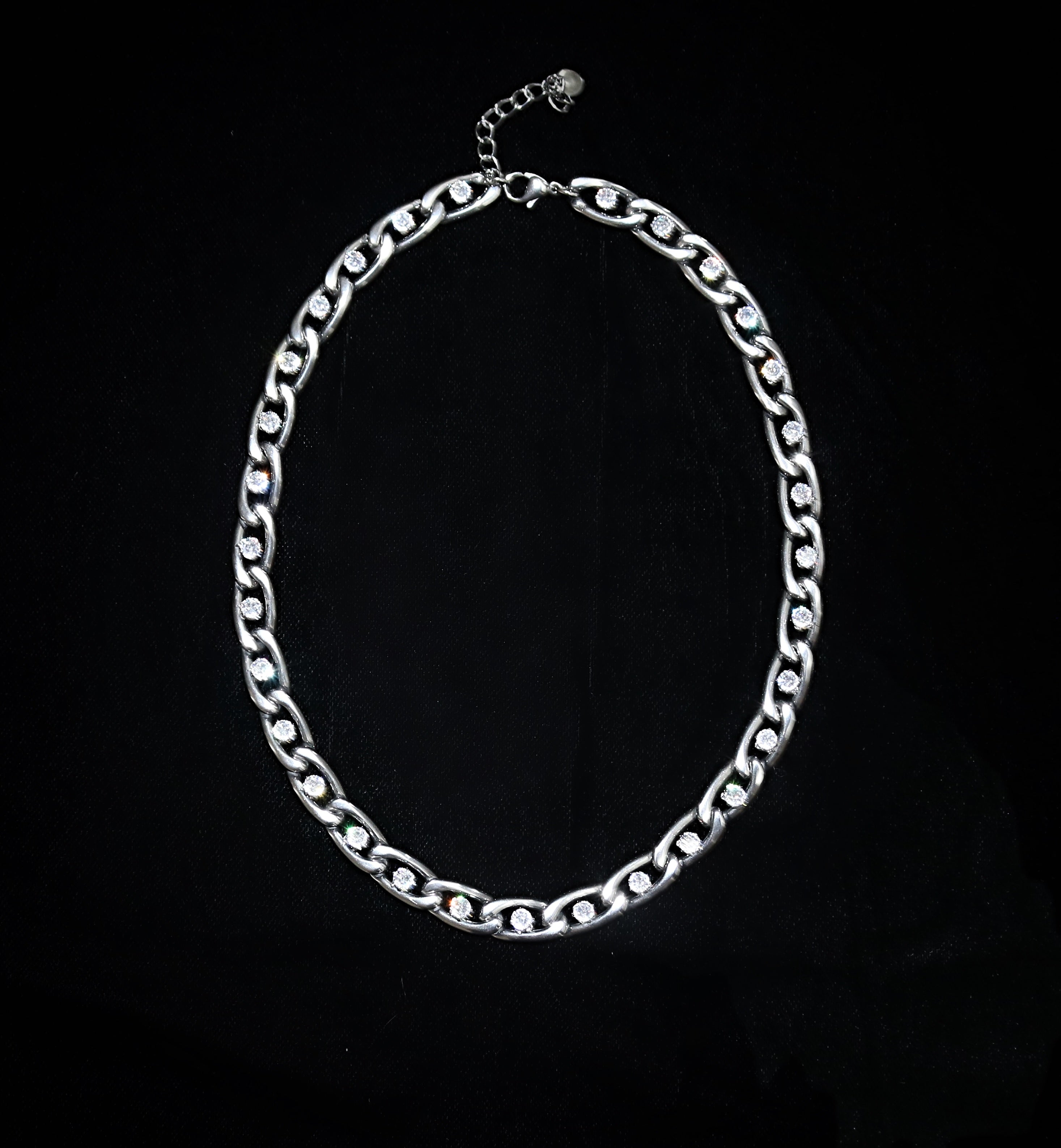 Cuban Stud Necklace